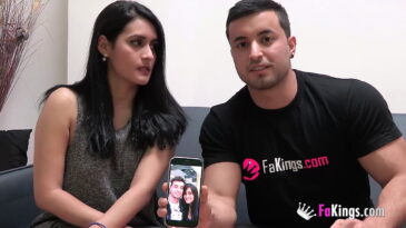 Spanish Cuckold Couple – Boyfriend share girlfriend  with a porn actor
