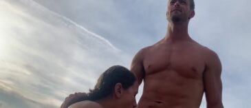 Hikers Yoga Threesome Sex