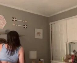 Horny girls want a threesome at a party