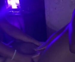 Sexy erotic threesome massage