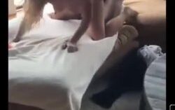 white wife cheating with 2 BBC threesome